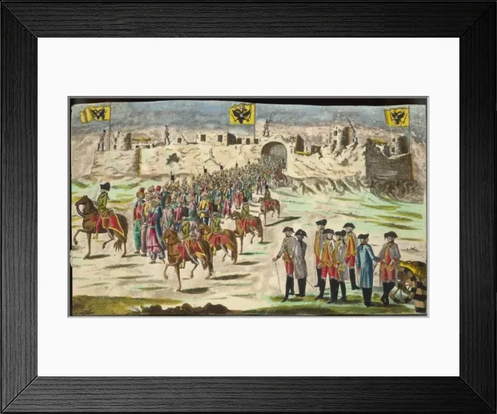 Framed Print : Austrians V Turks - 2 Framed Print : Austrians V Turks - 2