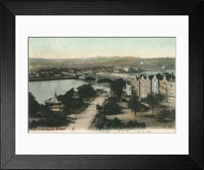 Framed Print : Rochester / Kent 1904 Framed Print : Rochester / Kent 1904