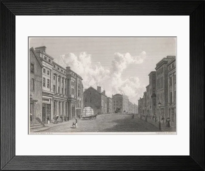 Framed Print : Manchester / Cotton Wagon Framed Print : Manchester / Cotton Wagon