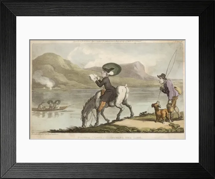 Framed Print : Lake District / Syntax Framed Print : Lake District / Syntax