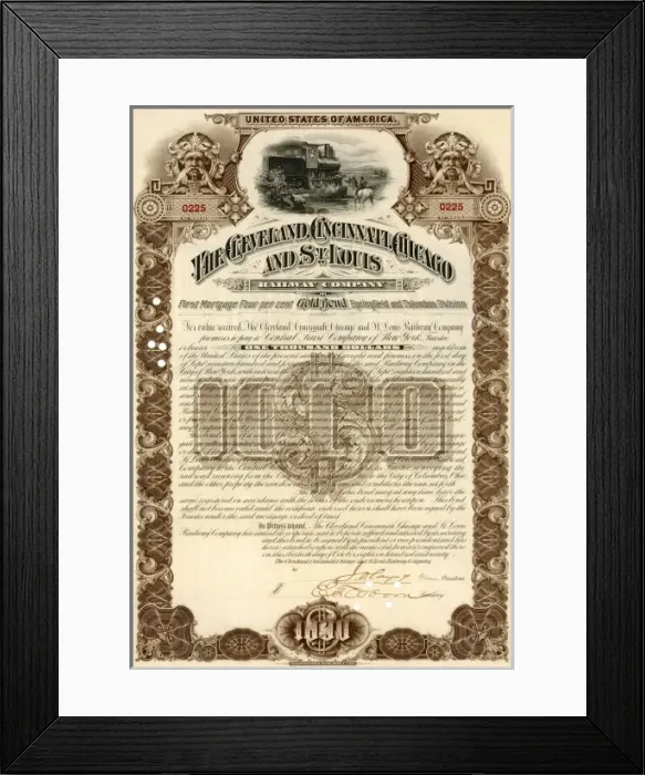Framed Print : Cleveland, Cincinnati R Framed Print : Cleveland, Cincinnati R