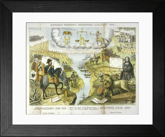 Framed Print : Prophecy for 1865 Framed Print : Prophecy for 1865