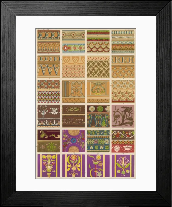 Framed Print : Owen Jones Renaiss 80 Framed Print : Owen Jones Renaiss 80