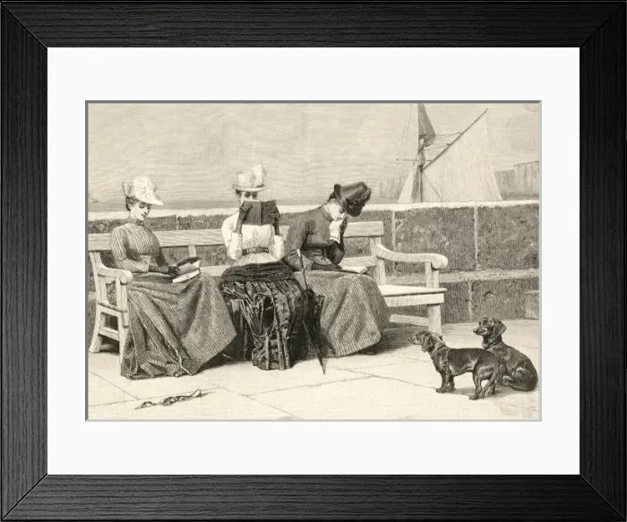 Framed Print : The Three-Decker Novel Framed Print : The Three-Decker Novel