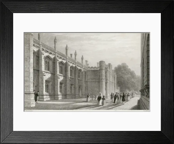 Framed Print : Kings - the Library Framed Print : Kings - the Library