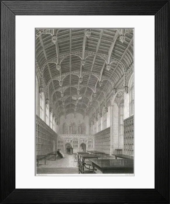 Framed Print : Kings - the Hall Framed Print : Kings - the Hall