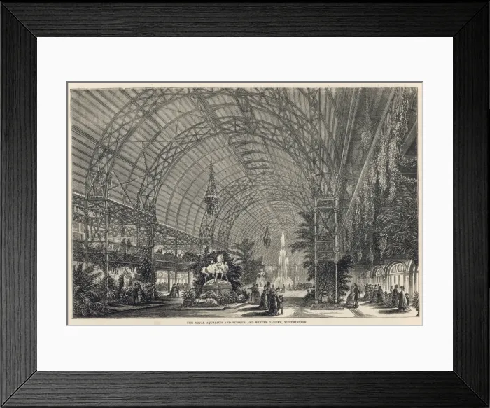 Framed Print : Royal Aquarium London Framed Print : Royal Aquarium London