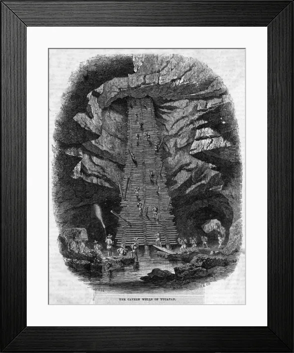 Framed Print : Mexico Cavern Wells Framed Print : Mexico Cavern Wells