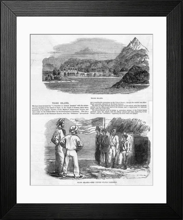 Framed Print : Honduras Tigre Island Framed Print : Honduras Tigre Island