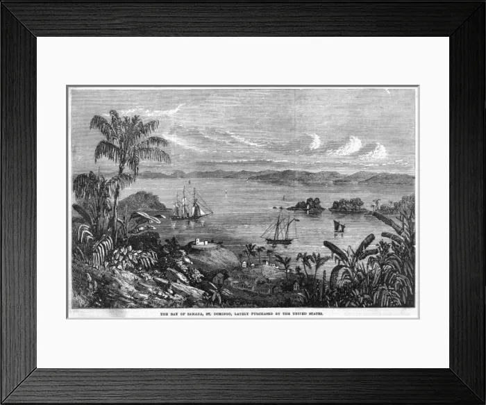 Framed Print : W Indies Dominican Repub Framed Print : W Indies Dominican Repub
