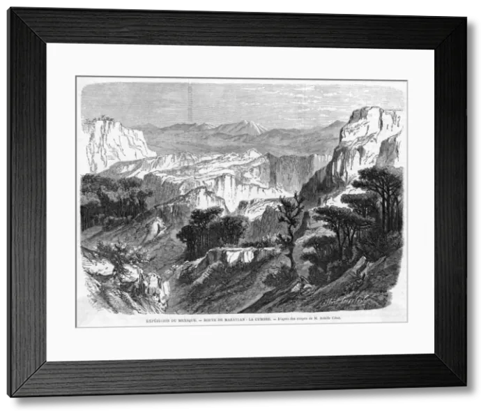 Framed Print : Mexico LA Cumbre