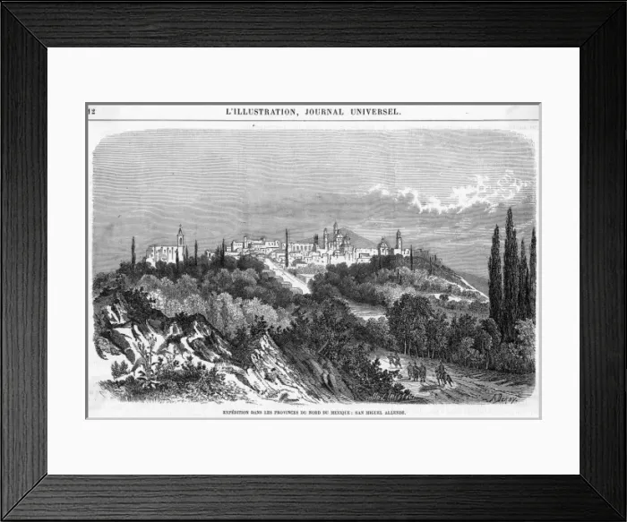 Framed Print : Mexico San Miguel Allend Framed Print : Mexico San Miguel Allend