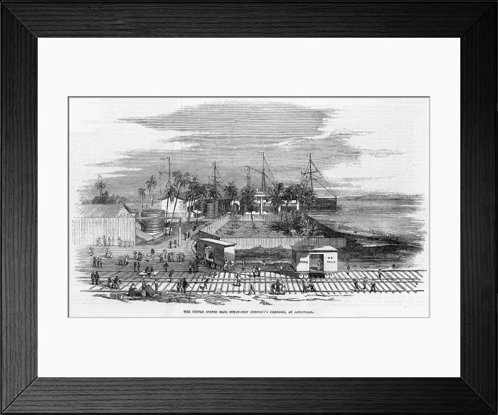 Framed Print : Panama Colon Framed Print : Panama Colon
