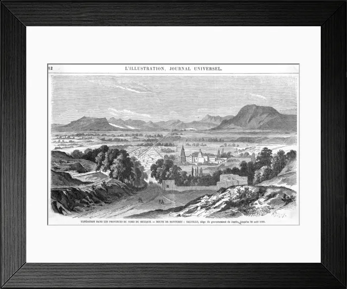 Framed Print : Mexico Saltillo Framed Print : Mexico Saltillo