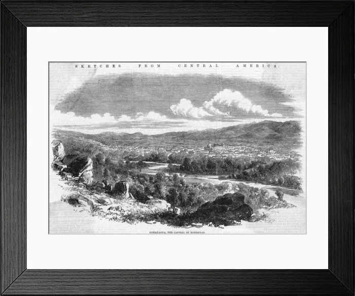Framed Print : Honduras Comayagua Framed Print : Honduras Comayagua