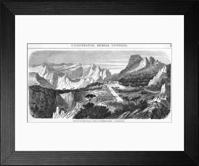 Framed Print : Mexico Durasnito Framed Print : Mexico Durasnito