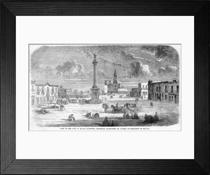 Framed Print : Mexico Aguas Calientes Framed Print : Mexico Aguas Calientes