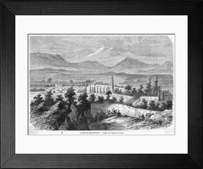 Framed Print : Mexico San Francisco Framed Print : Mexico San Francisco