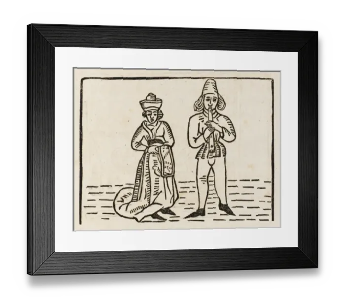 Framed Print : Study of Music / Caxton Framed Print : Study of Music / Caxton
