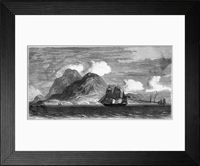 Framed Print : West Indies Montserrat Framed Print : West Indies Montserrat