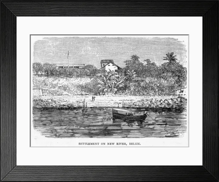 Framed Print : Belize City
