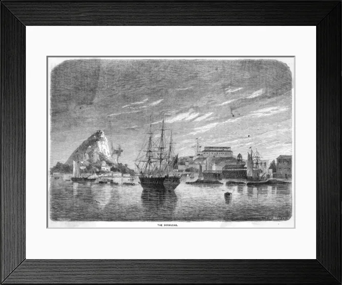 Framed Print : West Indies Bermuda Framed Print : West Indies Bermuda