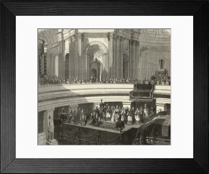 Framed Print : Napoleon I / Ashes / Inside Framed Print : Napoleon I / Ashes / Inside