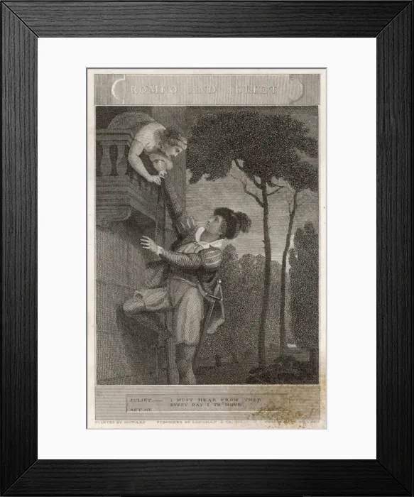 Framed Print : R & J on the Balcony Framed Print : R & J on the Balcony