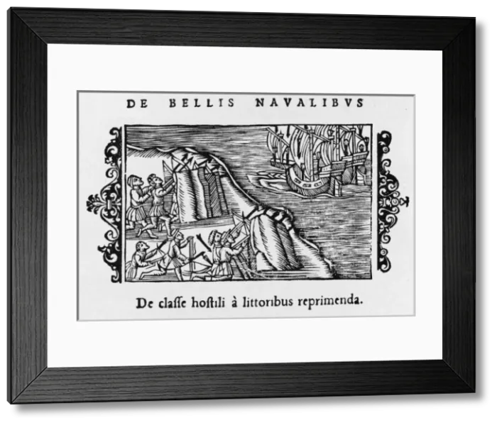 Framed Print : Defending a Coast Framed Print : Defending a Coast
