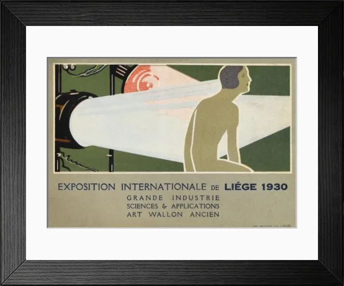 Framed Print : Science Exhibition 1930 Framed Print : Science Exhibition 1930