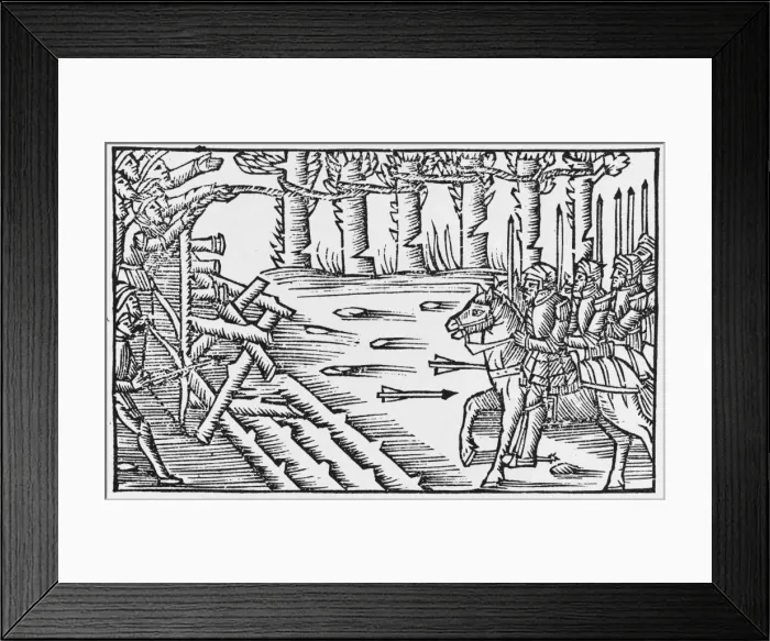 Framed Print : Defending a Fort Framed Print : Defending a Fort