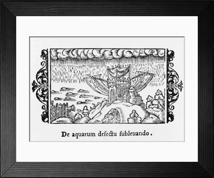 Framed Print : Collecting Rainwater Framed Print : Collecting Rainwater