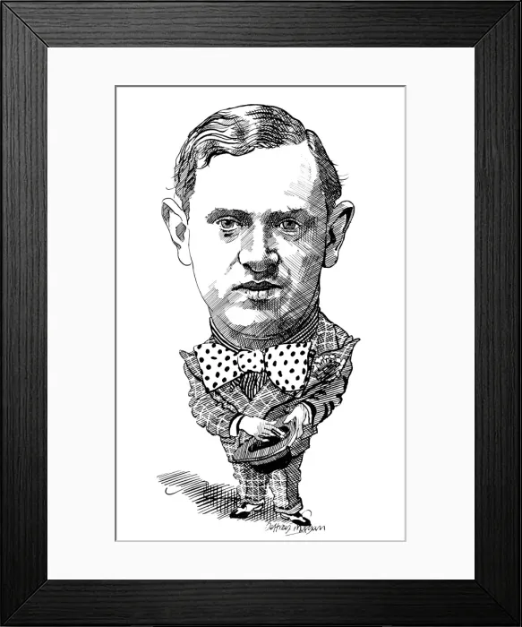 Framed Print : Evelyn Waugh Framed Print : Evelyn Waugh