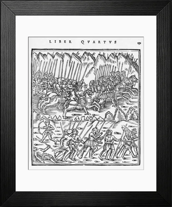 Framed Print : Soldiers in Retreat Framed Print : Soldiers in Retreat