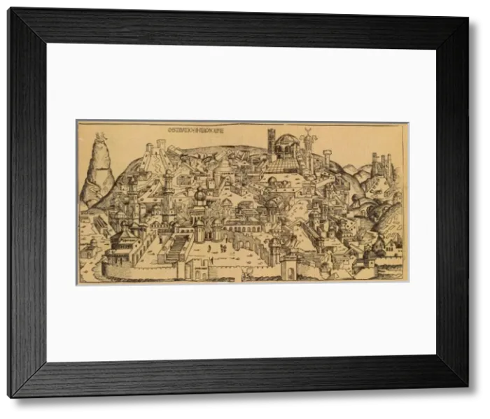 Framed Print : Jerusalem Destroyed Framed Print : Jerusalem Destroyed