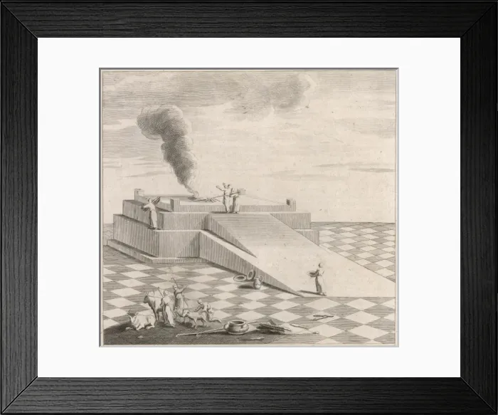 Framed Print : Altar, Burnt Offerings Framed Print : Altar, Burnt Offerings