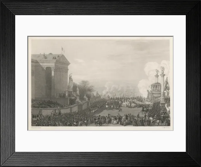 Framed Print : Napoleon I / Ashes / Lami Framed Print : Napoleon I / Ashes / Lami