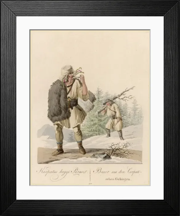 Framed Print : Collecting Firewood Framed Print : Collecting Firewood