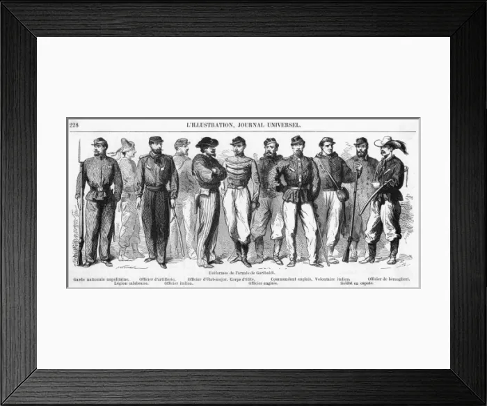 Framed Print : Garibaldis Men Framed Print : Garibaldis Men
