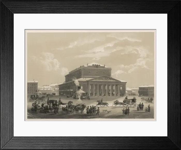 Framed Print : St Petersburg Theatre Framed Print : St Petersburg Theatre