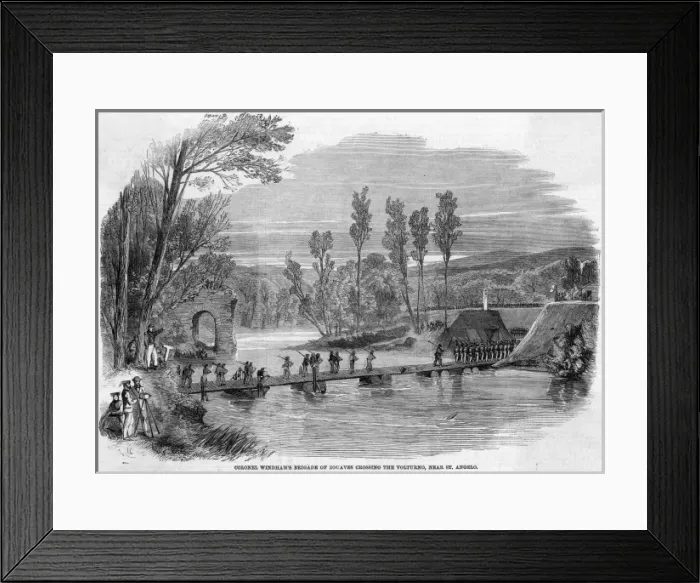 Framed Print : Battle of Volturno 3 Framed Print : Battle of Volturno 3