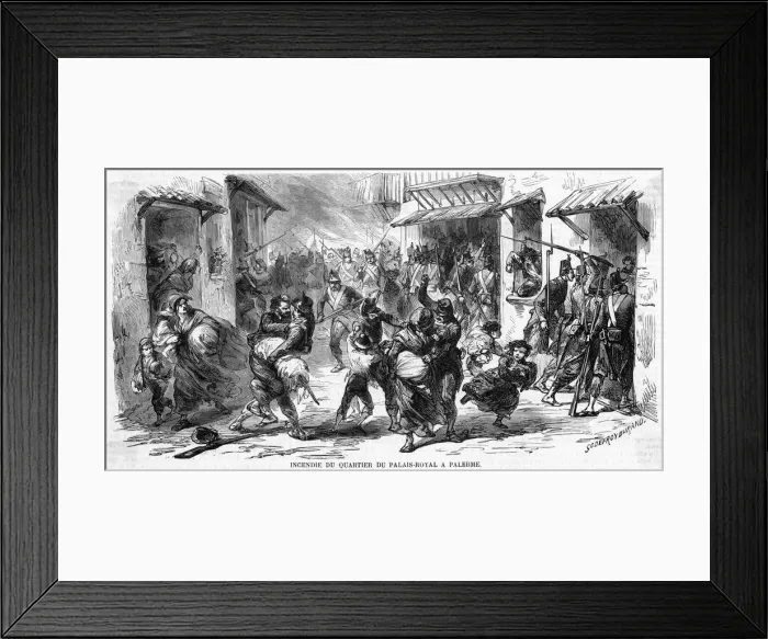 Framed Print : Palermo Street Fight Framed Print : Palermo Street Fight