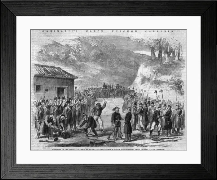 Framed Print : Naples Surrenders Framed Print : Naples Surrenders