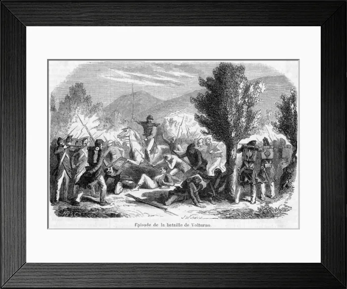 Framed Print : Battle of Volturno 8