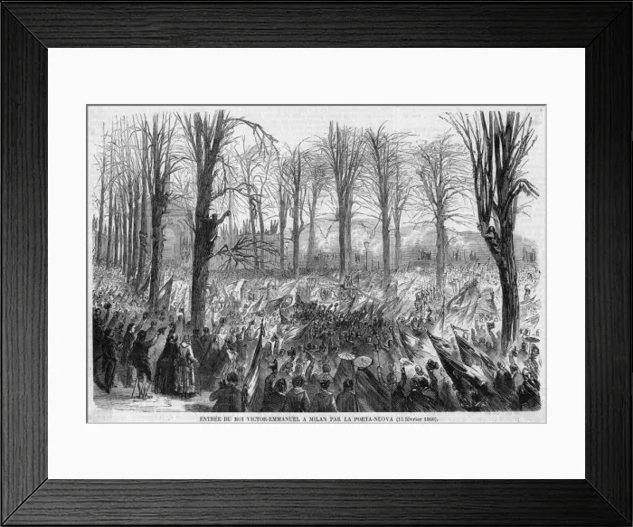 Framed Print : Vittorio at Milano Framed Print : Vittorio at Milano