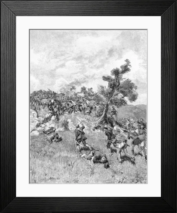 Framed Print : Victory at Calatafimi Framed Print : Victory at Calatafimi