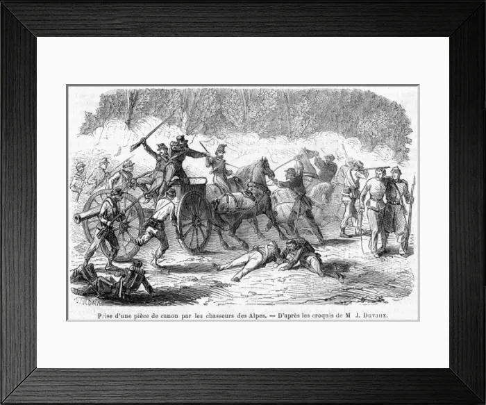 Framed Print : Battle of Volturno 7 Framed Print : Battle of Volturno 7