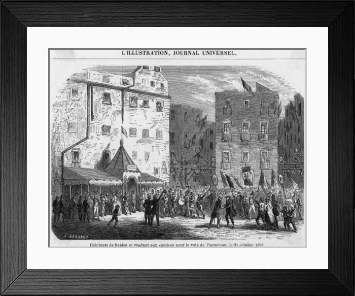 Framed Print : Naples Annexation Framed Print : Naples Annexation