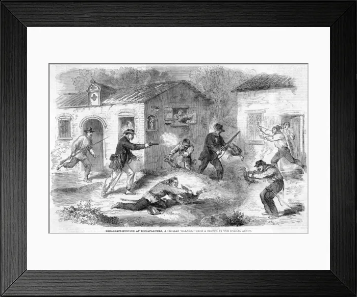 Framed Print : Hunting Breakfast Framed Print : Hunting Breakfast