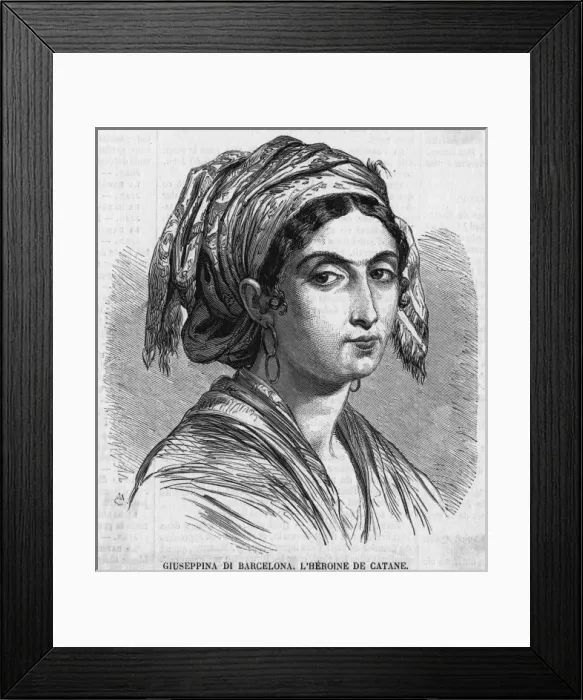 Framed Print : Fighting in Catania Framed Print : Fighting in Catania